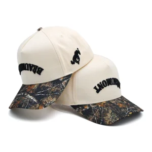Embroidered Camouflage Baseball Cap