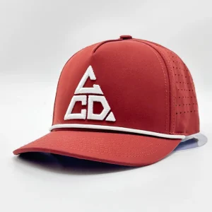 Embroidery Waterproof Perforated Baseball Cap Sport Golf Hat