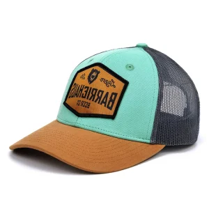Embroidered Logo Sports Cap / Mesh Trucker Hat / Baseball Cap