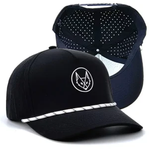 Laser Cut Perforated Rope Baseball Cap